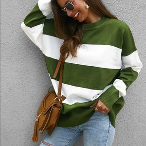 Oversized sweater.